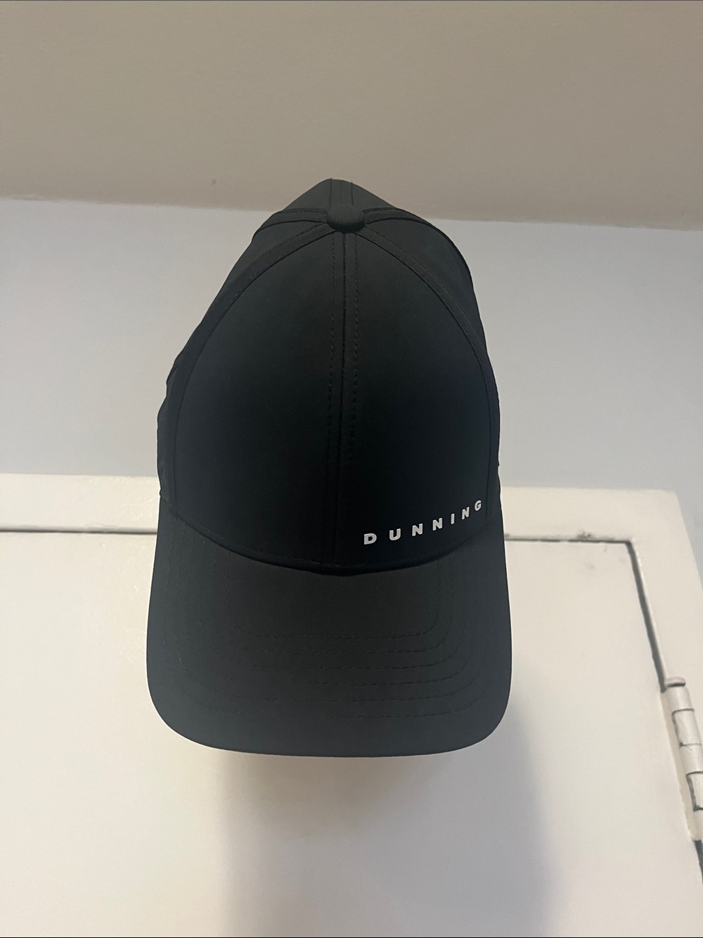 Dunning Men's Black Performance Baseball Cap